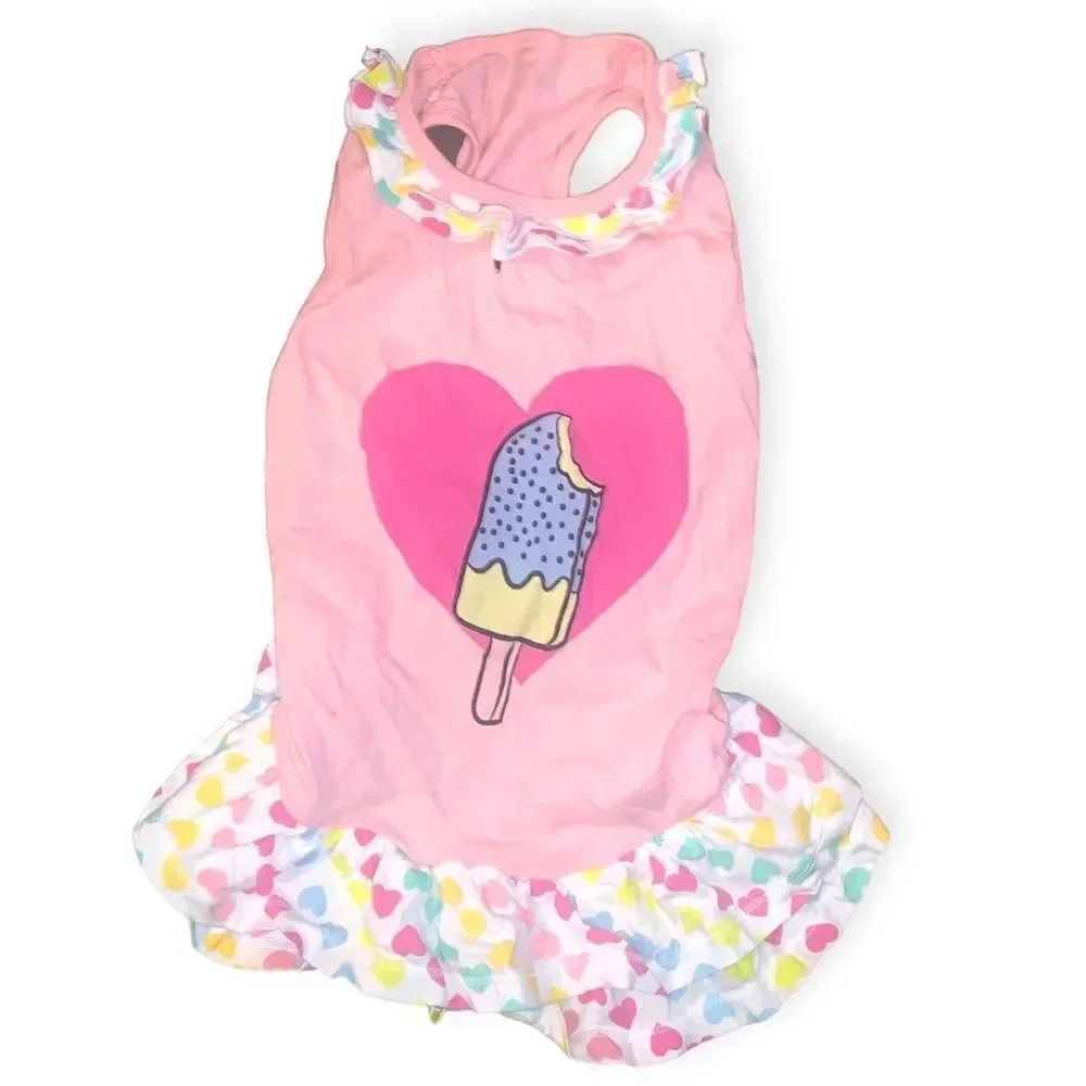 Hotel Doggy polka dot Popsicle dress